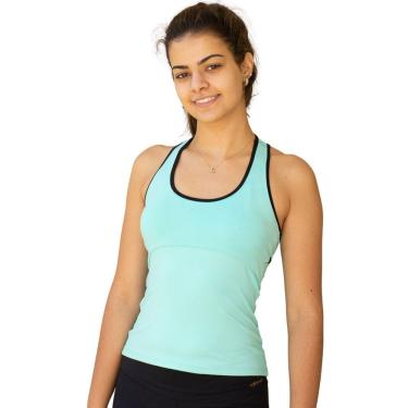 Imagem de Regata Feminina Fitness Verde Aruba Isa