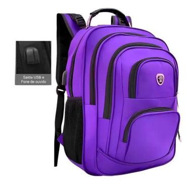 Imagem de Mochila Notebook Executiva Masculina Feminina Reforçada Trabalho Viagem Faculdade ótima-Unissex