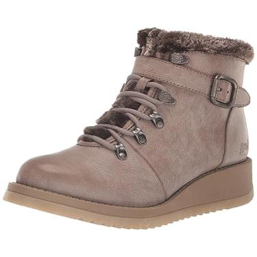 Imagem de Blowfish Malibu Bota feminina Clove-SHR Fashion Boot, Ston Local Sheriff/Brn Bunny H, 8.5