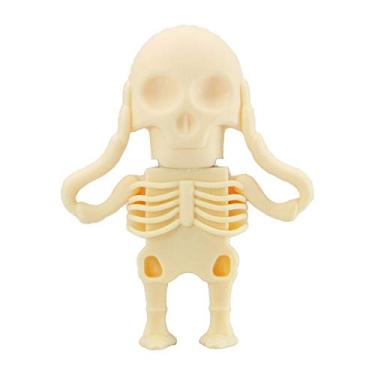 Imagem de Esqueleto humano de 64 GB modelo USB 3.0 Flash Drive 3.0 Pen Drive USB Jump Drive Memory Stick Zip Drive USB U Disk USB 3.0 Stick USB Disk USB Flash Memory - Bege