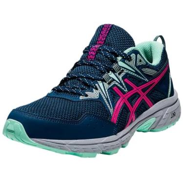 Imagem de ASICS Gel-Venture 8 Mako Blue/Pink Glow 6.5 D - Wide