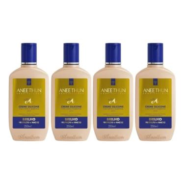 Imagem de Kit Creme De Silicone Aneethun Linha A 4x250ml Total 1 Litro