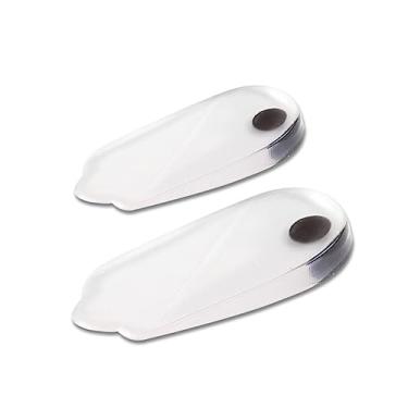 Imagem de FRCOLOR 2 Pares almofadas de sapato calcanheira ortopedica Almofada ortopédica para calcanhar almofadas de silicone inserções de calcanhar palmilhas fascite plantar é incomum sola do pé