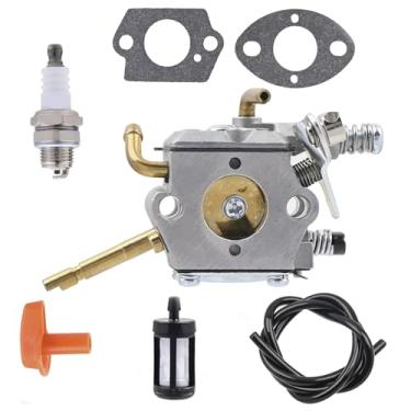 Imagem de Aulavik Kit de ajuste de carburador com gaxeta para cortadores de corda Stihl FS160 FS220 FS280 FS290 FR220 cortador de escova Weedeater substituir Zama C15-51 C1S-S3D Walbro WT-223