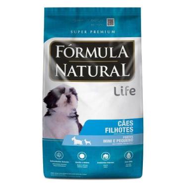 Imagem de Ração Fórmula Natural Life Super Premium Para Cães Filhotes Raças Mini