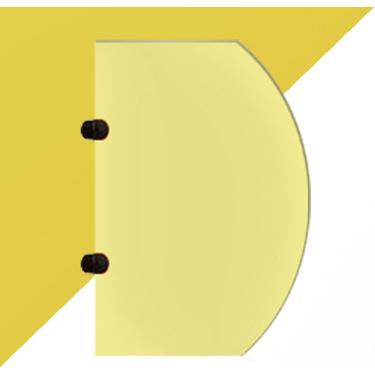 Imagem de Divisória de banheiro com tela de mictório, painéis de tela de privacidade para mictório infantil montados na parede, divisor de mictório, tela de proteção de partição, para escolas/jardins