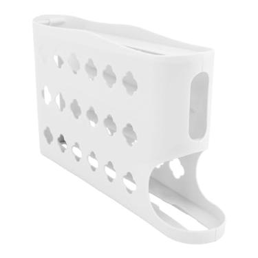 Imagem de Rack de Ovo Rolante de 4 Camadas, Suporte de Bandeja de Armazenamento de Dispensador de Ovo de Rolamento Automático, Organizador de Ovo de Geladeira Com Economia de Espaço de