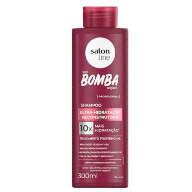 Imagem de Salon Line, Shampoo, SOS Bomba Original, Ultra-Hidratação Reconstrutora, Vegano - Para Todos os Tipos de Cabelos, 300ml