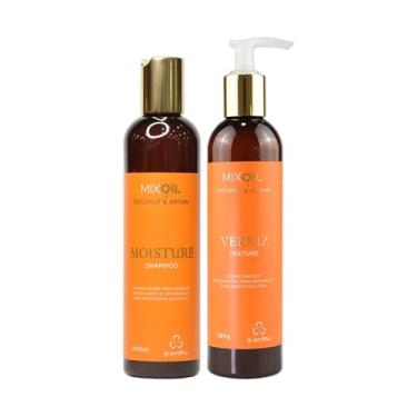 Imagem de Kit Mix Oil Coconut Argan Pós-Praia e Piscina - Reparação Profunda e Revitalização dos Cabelos Ressecados e Cabelos Secos (Shampoo + Condicionador)