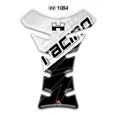 Imagem de Adesivo Protetor de Tanque CG Titan/Fan 160 Racing Branco - Resitank