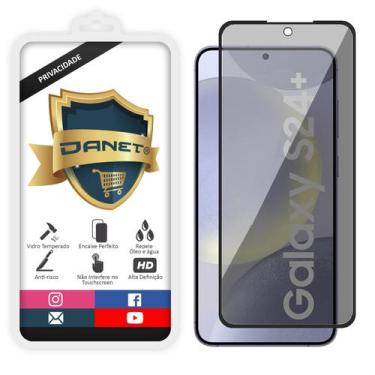 Imagem de Película De Vidro Privacidade Para Galaxy S24 Plus 6.7 3d - Danet