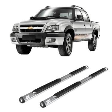 Imagem de Estribo S10 1996 a 2006 2007 2008 2009 2010 2011 CD Cromado - VF