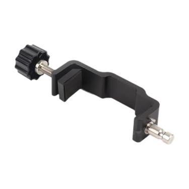 Imagem de AsrMyjcx Grampo de Pólo Rtk Grampo Coletor de Dados com Bússola para Equipamentos de Pesquisa Medições Rtk Levantamento de Terras em Campo Alumínio, TC 6