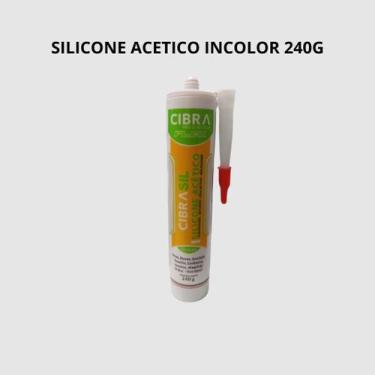 Imagem de Silicone Acético Incolor  240g - Cibra