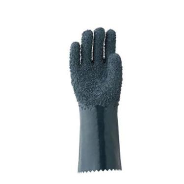 Imagem de Luva Seguranca PVC Verde 36cm Forro Granulada Ca41460 Safex