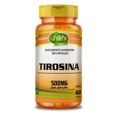 Imagem de Tirosina Unilife 60 Cápsulas 470mg