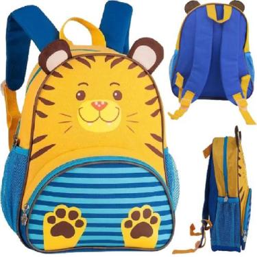 Imagem de Mochila De Costas Infantil Clio Pets CP3407D - ELLO, Tigre