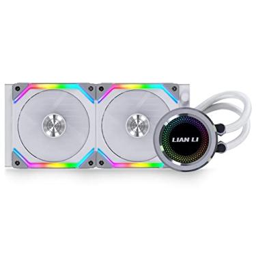 Imagem de Lian Li WATER COOLER GALAHAD 240 RGB BRANCO EDIÇÃO UNI FAN SL120, GA-240SLA WHITE