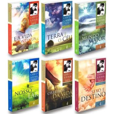 Imagem de Kit-6 Livros de André Luiz Psicografados por Chico, 2827 g