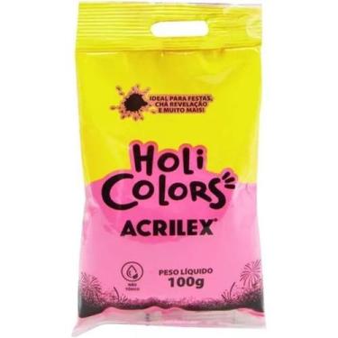 Imagem de Holi Colors - Rosa - 100g - ACRILEX