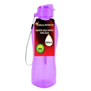 Imagem de Garrafa Squeeze Gold Sports Resistente Translucid Special - BPA FREE 9