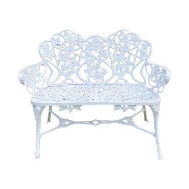 Imagem de Banco de Jardim Namoradeira Modelo Nova Hera Alumínio Fundido - Nossa 
