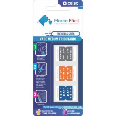 Imagem de Etiquetas Vade Mecum Tributário CEISC - Marca Fácil