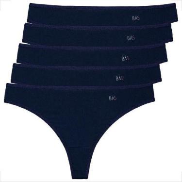 Imagem de Kit 5 Tanga Fio Feminina Conforto Estilo Sensual Atacado - Básica Lind