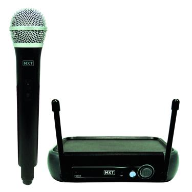 Imagem de Microfone sem Fio MXT UHF202/201 Frequencia 686.1MHZ