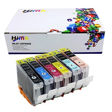 Imagem de HIINK Cartucho de tinta de substituição compatível para Canon CLI-8 CLI8 Cartucho de tinta para Pixma iP6600D iP6700D MP950 MP960 MP970 (pacote com 6)