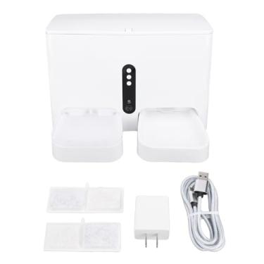 Imagem de Alimentador Automático para Gatos, Dispensador de Alimentos para Animais de Estimação Com Gravação de Vídeo, Controle Remoto, Dispensador de Alimentos Secos e água para Cães,
