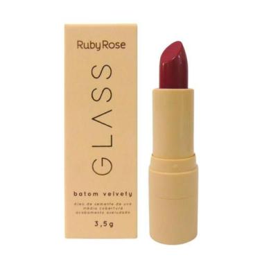 Imagem de Batom Velvety Ruby Rose Glass Bg04 3,5g