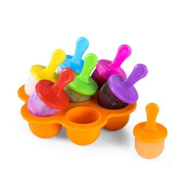 Imagem de Forma para 7 Picolés de Silicone  - Oikos