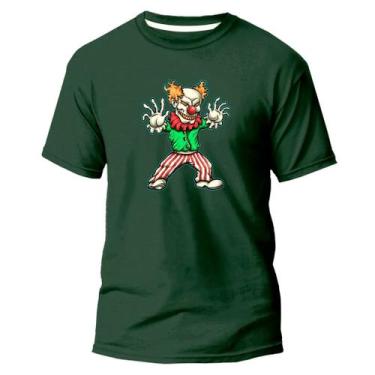 Imagem de Camiseta Algodão Premium Estampa Digital Palhaço Sinistro - NoBrand, V