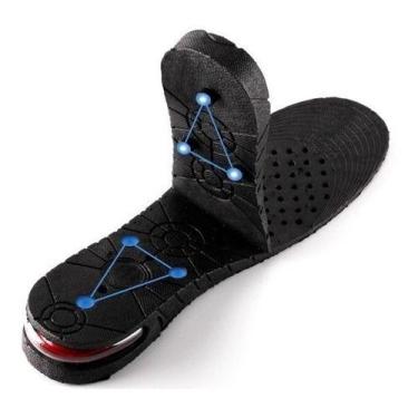 Imagem de Palmilha Salto Interno Fique Maior Em 5cm Aumento De Altura. - Tem Tud