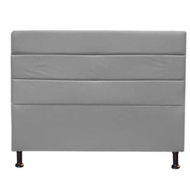 Imagem de Kit Félix com Cabeceira Turim 1,60 cm Queen Size Baú Quarto Sala mater