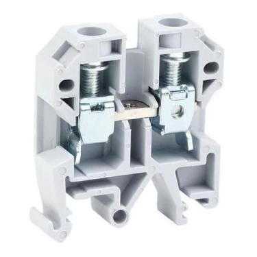 Imagem de Kit 5 Bloco Terminal Din Conector Sak Elétrico De Fio 10mm - BoosMCE, 