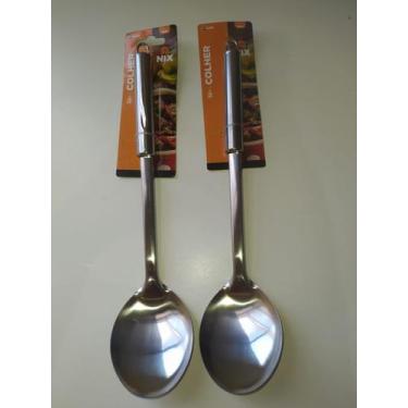 Imagem de COLHER GRANDE DE INOX  unidade - NIX HOUSE