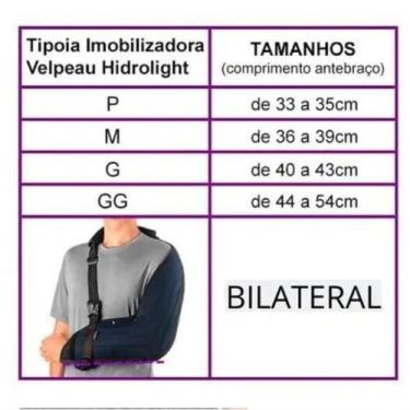 Imagem de Tipoia velpeau  americana standard hidrolight, G