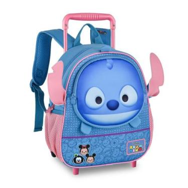 Imagem de Mochila de Rodinhas - Stitch Tsum Tsum - Disney Escolar/Creche Infanti