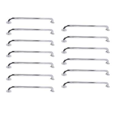 Imagem de Barra de Apoio Inox 70cm Kit 13 Unidades Idoso Gestante Cadeirante Cri