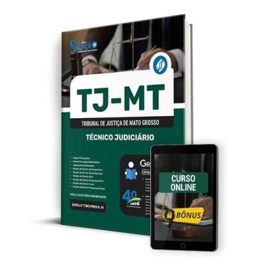 Imagem de Apostila TJ-MT 2024 - Técnico Judiciário