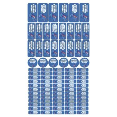 Imagem de 88 Etiquetas Escolares Personalizado Vinil Dinossauro - Tectoner, Dino
