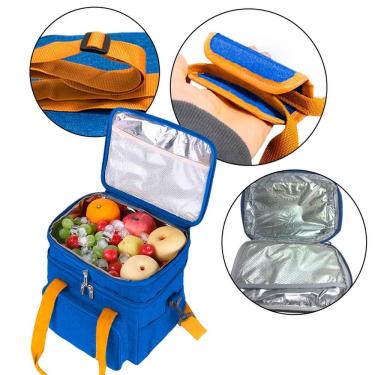 Imagem de Bolsa Térmica Marmita Lancheira com Alça Design Sustentável, Conservação Térmica Avança...