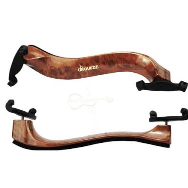 Imagem de Espaleira de Fibra para Violino Olho de Pássaro 3/4 e 4/4 - Orquezz