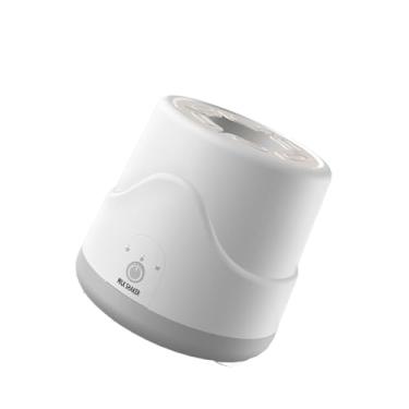 Imagem de menolana Liquidificador alimentação infantil portátil reduzir bolhas silencioso automático garrafa abanador elétrico para berçário, Cinza