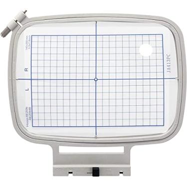 Imagem de Embroidex Bastidor de Bordado Re20B 7,9" X 5,5" (140 Mm X 200 Mm) para Janome Memory Craft Mc 500E 400E 550E Elna Expressive #864413002