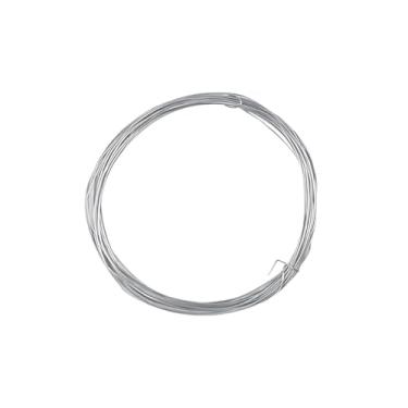 Imagem de Arame de alumínio liso para artesanato (Prata)