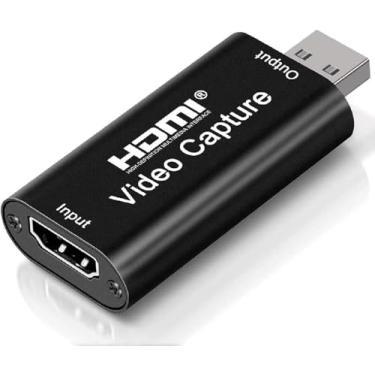 Imagem de Placa de Captura de Vídeo HDMI para USB, 4K, Compatível com Streaming e Gravação (Megamix)