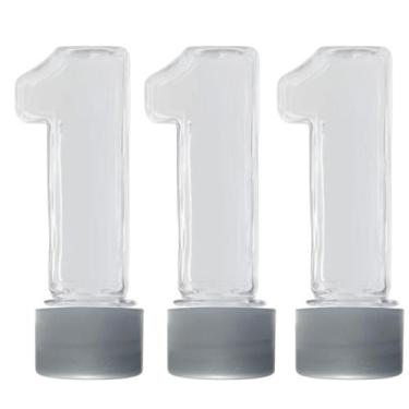 Imagem de 20 Tubetes Numero 1 Lembrancinhas De Festa 1 Ano Infantil Decoração Fe